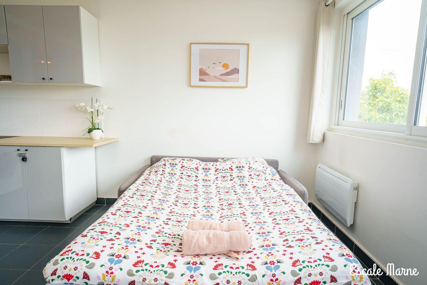 Escale-Marne Fr - 101 - Free Parking - Free Luggage Storage - All Equipped - Linen Included - Washing Machine - Luxury Eve Sleep Mattress 160X200 - 10Mn Walk Metro 8 - Rer A - Panoramic View - From 1 To 4 Guests Maisons-Alfort Exterior foto