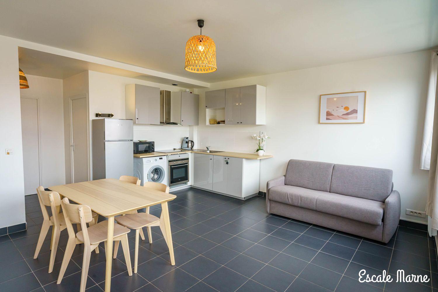 Escale-Marne Fr - 101 - Free Parking - Free Luggage Storage - All Equipped - Linen Included - Washing Machine - Luxury Eve Sleep Mattress 160X200 - 10Mn Walk Metro 8 - Rer A - Panoramic View - From 1 To 4 Guests Maisons-Alfort Exterior foto
